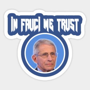 dr fauci Sticker